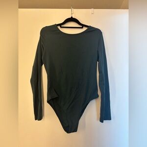 Teal bodysuit cotton